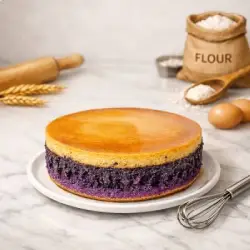 Ube Flan Cake